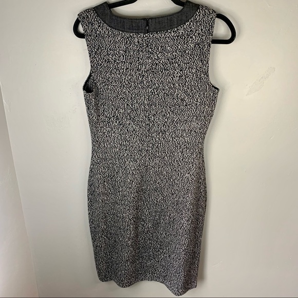 St. John Sport Wool Tweed Pencil Dress - Picture 6 of 7